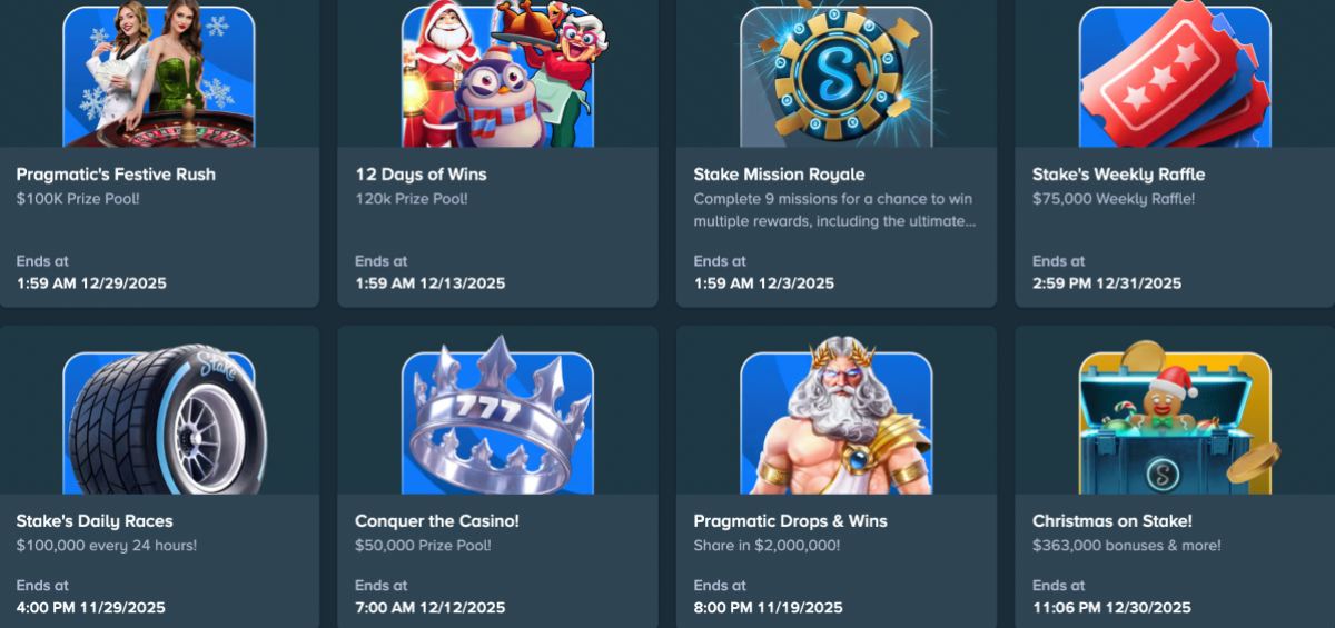 Μπόνους στο Stake Casino